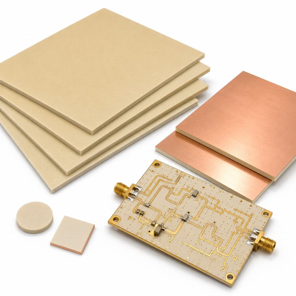 A practical material option for RF and microwave PCB projects with balanced performance, availability, and production efficiency.