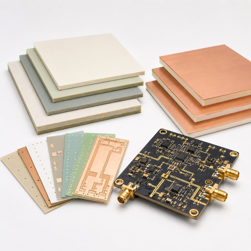 Rogers PCB Laminates and RF Circuit Board Display