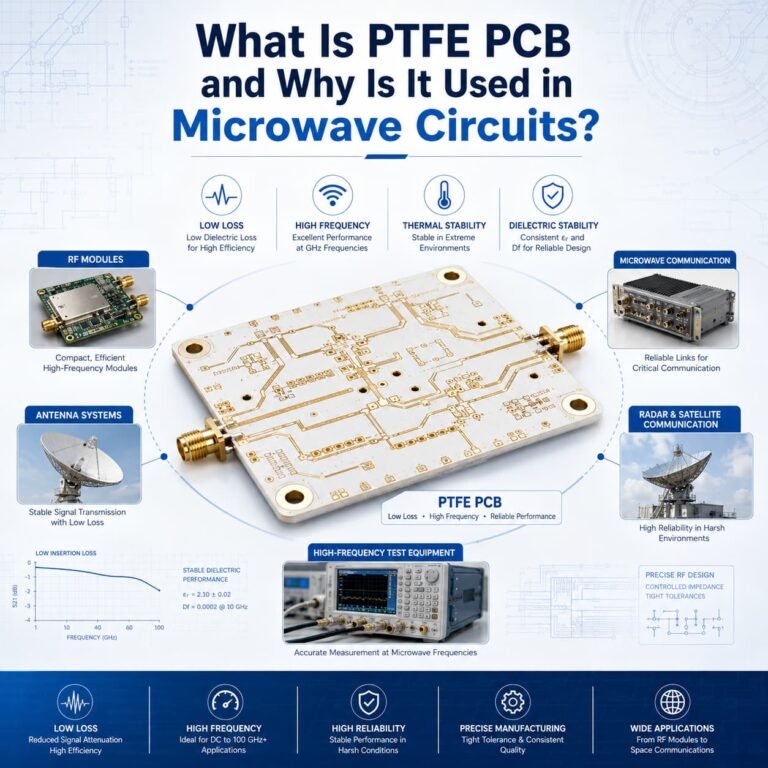 What Is PTFE PCB and Why Is It Used in Microwave Circuits