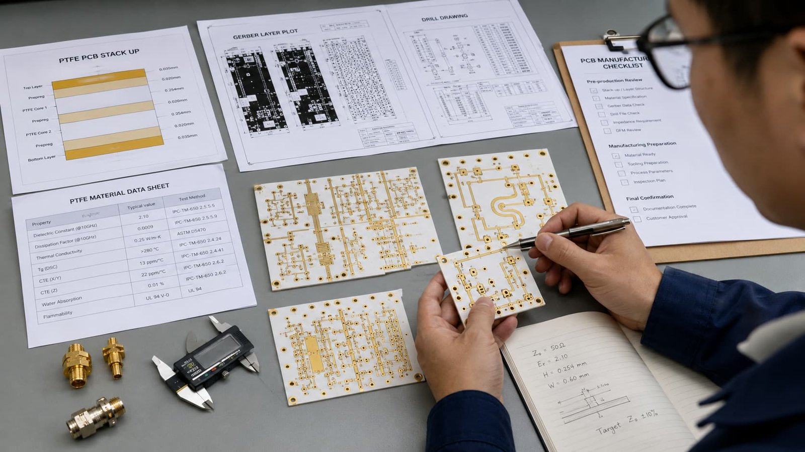 ptfe-pcb-engineering-review-checklist