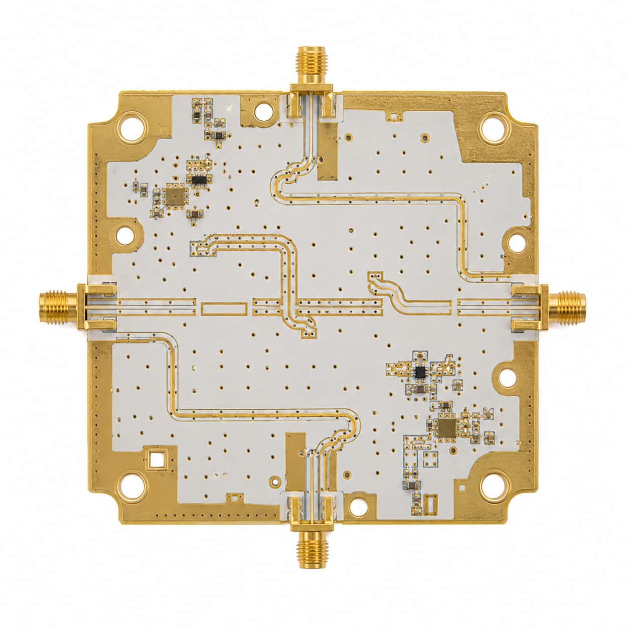 Microwave PCB factory capability overview — Rogers materials, PTFE plasma activation, TDR verification