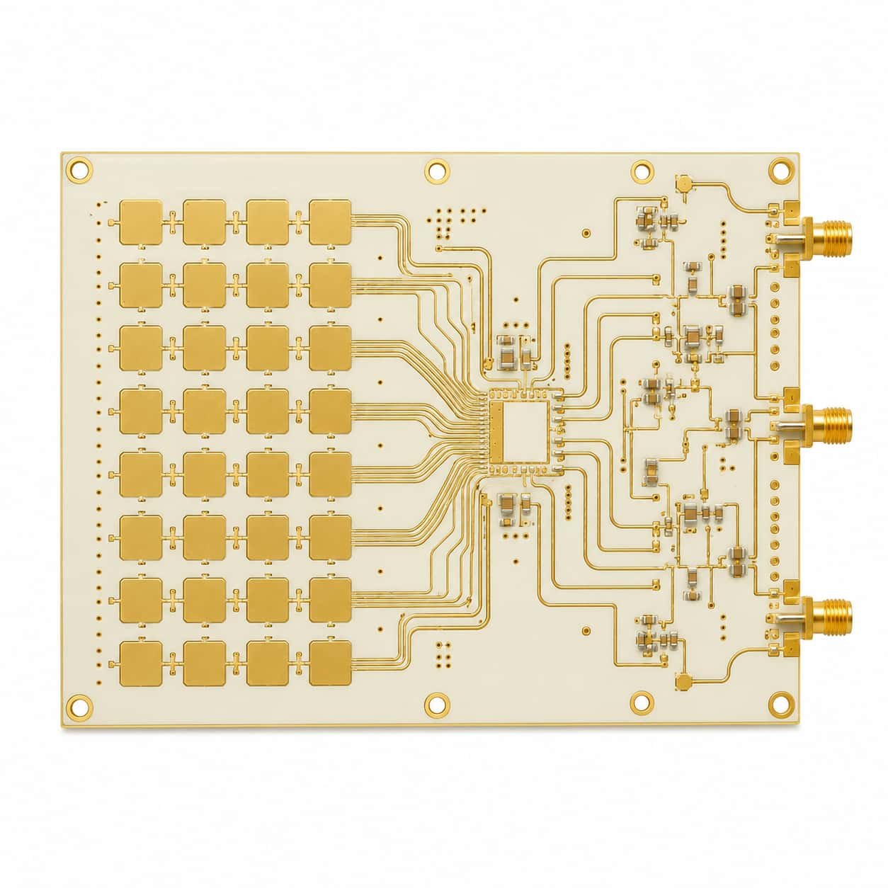 Microwave PCB applications — radar, satellite, 5G and electronic warfare