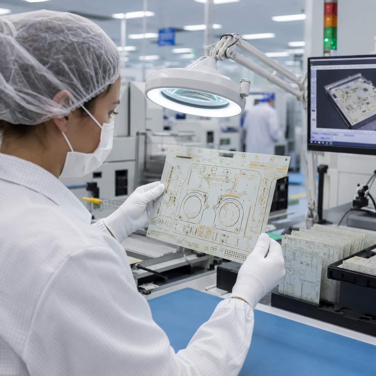 Riching PCB factory producing medical device high frequency PCB on Rogers RO4350B and PTFE laminate with controlled impedance verification for MRI RF coil microwave therapy and wireless monitoring applications